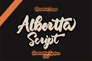 Albertta: The Bold Handwritten Typeface That Elevates Editorial Design