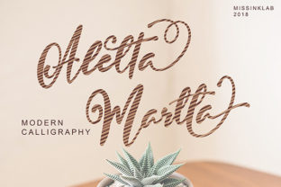 Aletta Martta: The Handwritten Typeface for Editorial Design