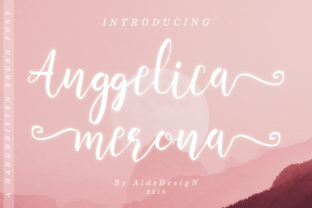 Anggelica Merona: A Romantic Typeface for Modern Web Design