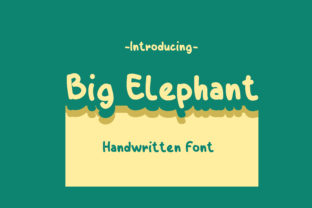 Big Elephant: The Handwritten Font That Builds Trust