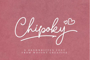 Chipoky: A Handwritten Typeface for Modern Editorial Design