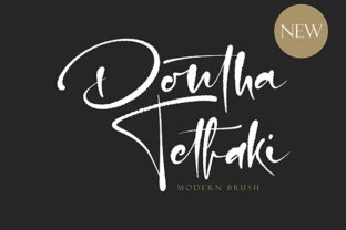 Dontha Tethaki: The Bold Script Font That Transforms Your Brand