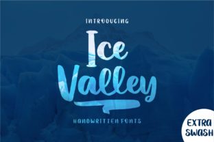Ice Valley: The Modern Handwritten Typeface for Digital Experiences
