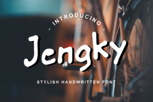Jengky: A Playful Handwritten Typeface for Standout Branding
