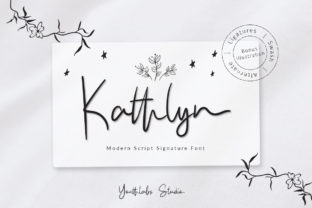 Kathlyn: The Handwritten Typeface That Stops Scrolling