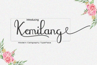Kemilang: A Delicate Script Typeface for Romantic Web Design