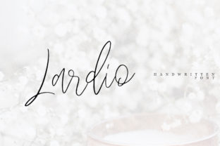 Lardio: A Stunning Handwritten Typeface for Elegant Web Design