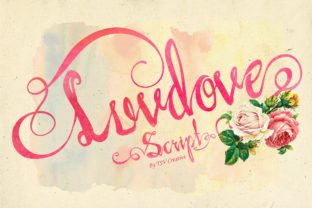Luvdove: The Romantic Script Amp Font for Campaign Visuals
