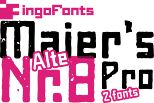 Maier s Alte Nr. 8: A Handwritten Typeface for Authentic Branding