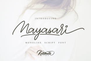 Mayasari: A Handwritten Typeface That Brings Authenticity to Brand Identity
