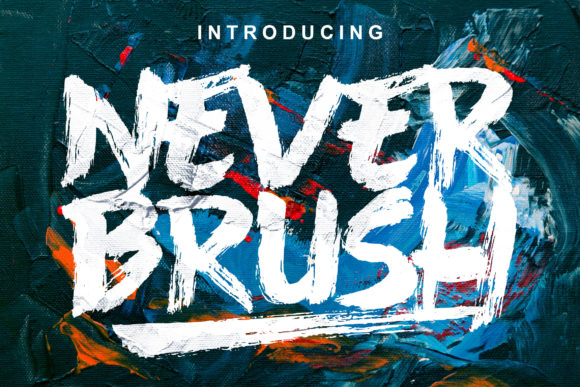 Never Brush: The Organic Typeface That Elevates Campaign Design