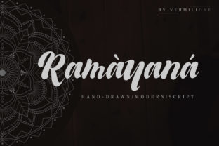 Ramayana: The Handwritten Typeface That Elevates Campaign Visuals