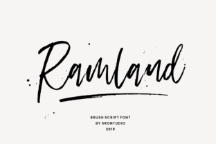 Ramland: The Organic Script Typeface for Modern Editorial Design
