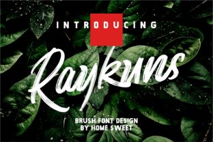 Raykuns: The Bold Handwritten Typeface for Urban Campaigns