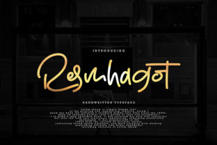 Resmhagot: The Handwritten Typeface That Elevates Campaign Visuals