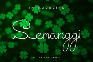Semanggi: The Handwritten Font That Elevates Small Business Branding