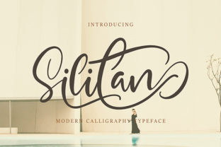 Silitan: A Premium Script Font for Editorial Design and Brand Identity