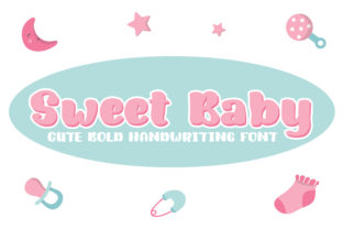 Sweet Baby: A Chubby Handwritten Typeface for Joyful Branding