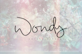 Wondy: The Handwritten Typeface for Authentic Brand Identity