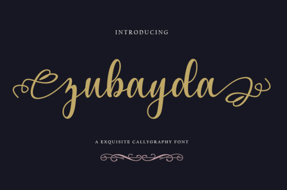 Zubayda: The Handwritten Typeface That Elevates Digital Brand Identity